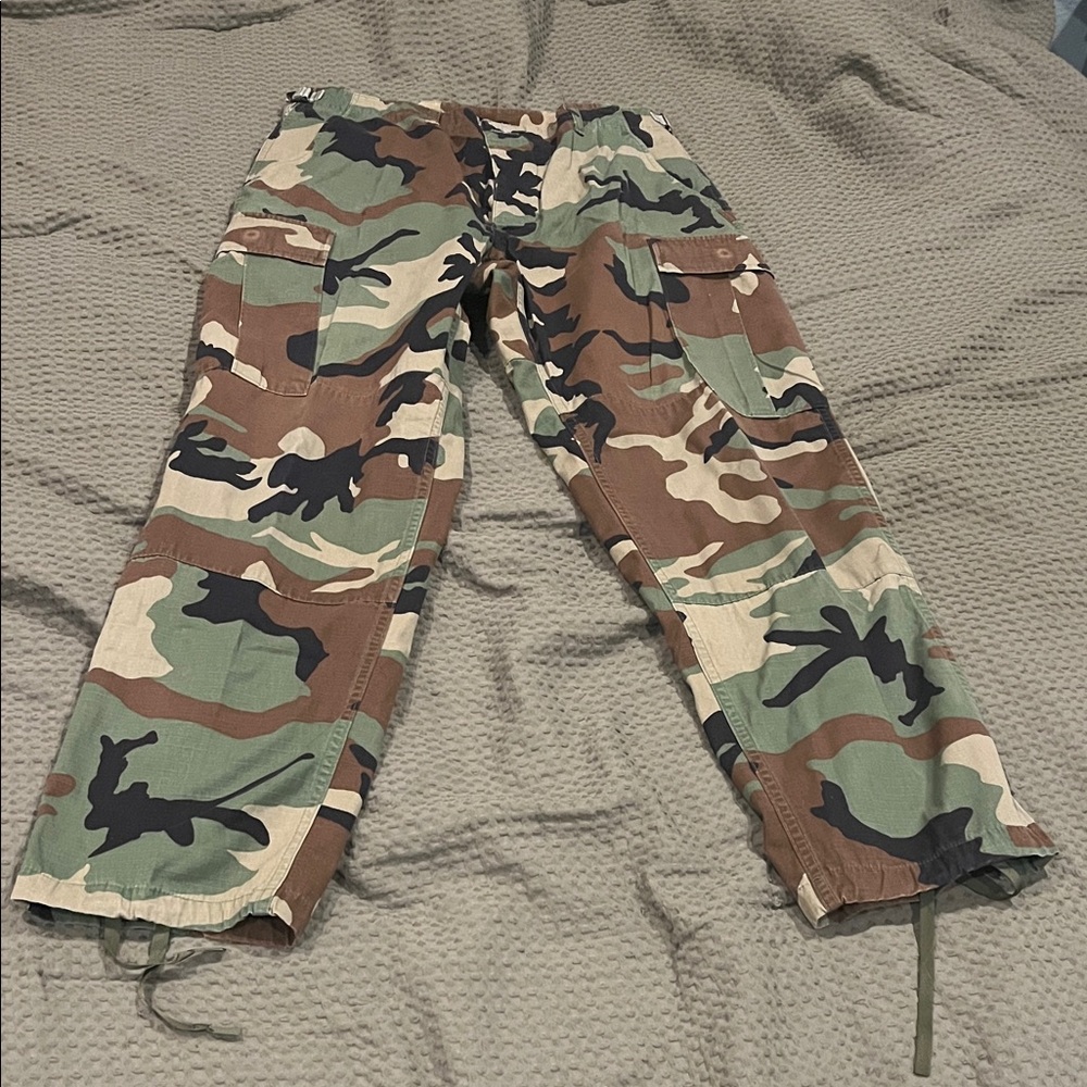 U.S. Army Green and Brown Cargo Pants